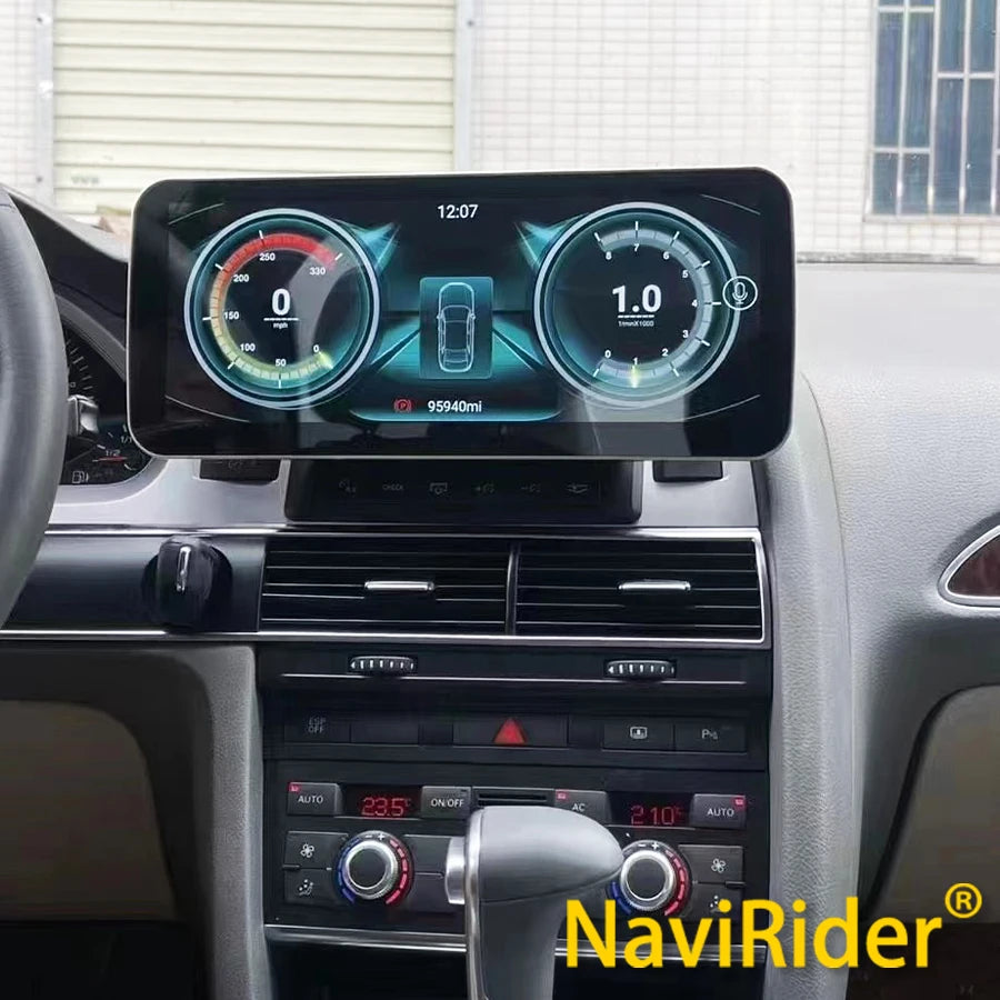12.3" Car Radio Carplay For Audi A6 S6 Rs6 2005-2011 Android Screen Auto Stereo Multimedia
