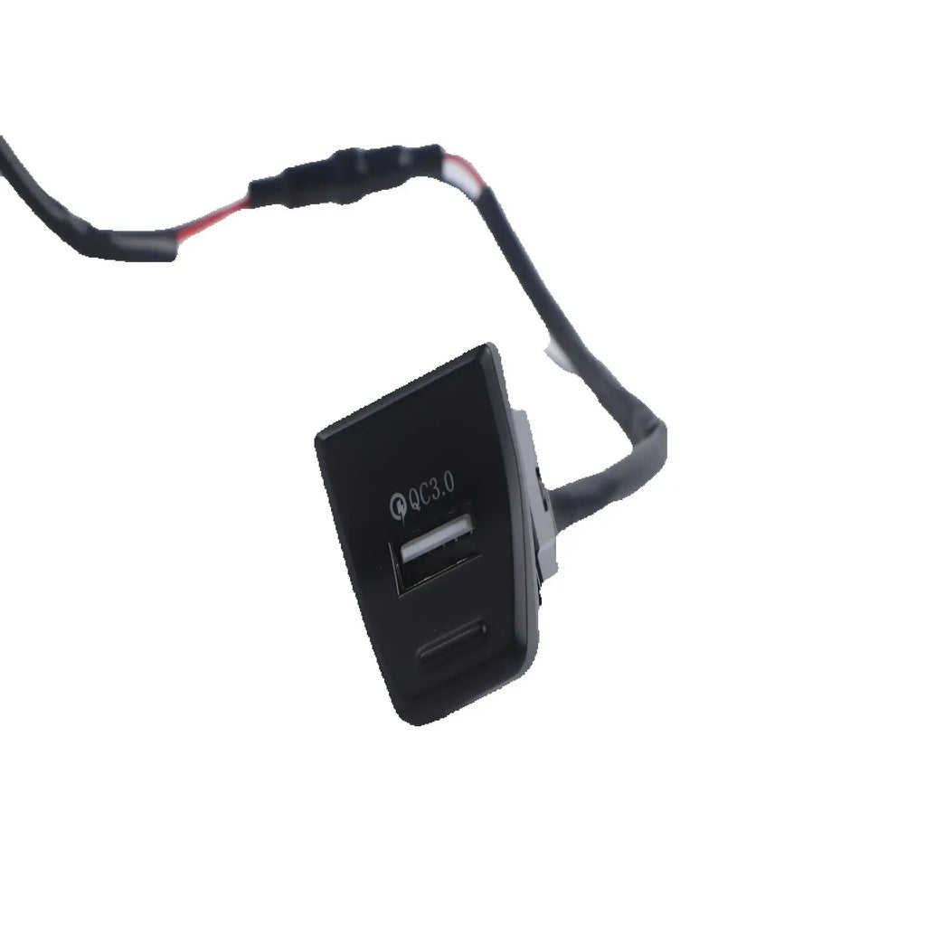 USB Fast Charger QC 3.0 Hub FOR Toyota RAV4 2019-2020 Car Accessories