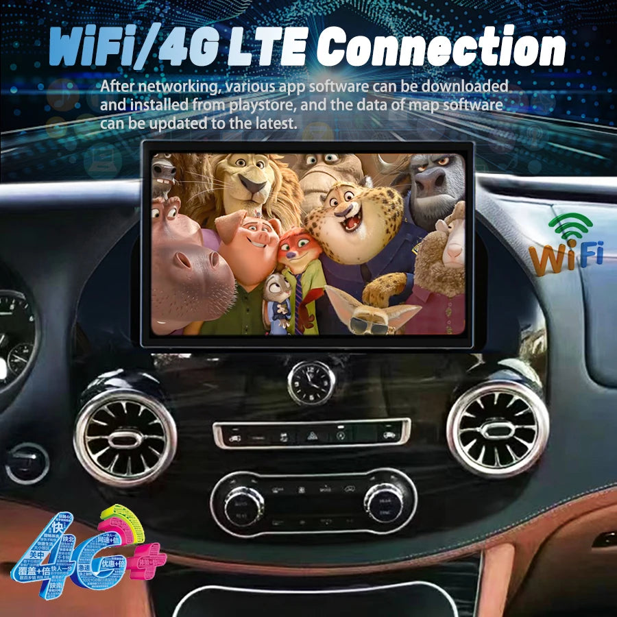 13.3inch Android 13 For Mercedes Benz Vito W447 2014-2021 Car Multimedia GPS Navigation Au | AUTOKITSHOP