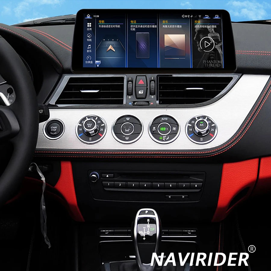 Navi AHD Car Radio Screen For BMW Z4 E85 E86 E89 2010-2017 BT DSP 256GB Head Unit With 360