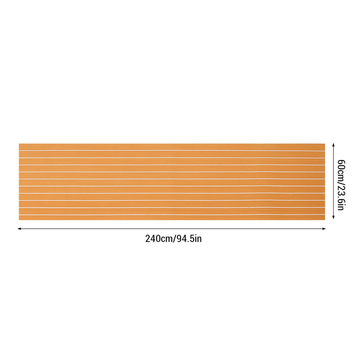 1Pc 3 Colors Boat EVA Self-Adhesive Foam Boat Flooring Faux Teak Decking Sheet Pad For Boat Mari - Automotive LED Light