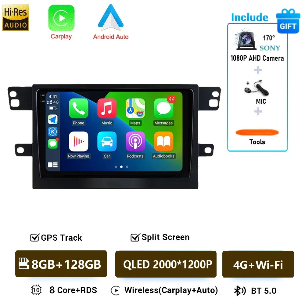 Android 16 wifi+4G Carplay Car Radio For Maxus T70 T60 MG Extender LDV D20 2019-2021 Navig