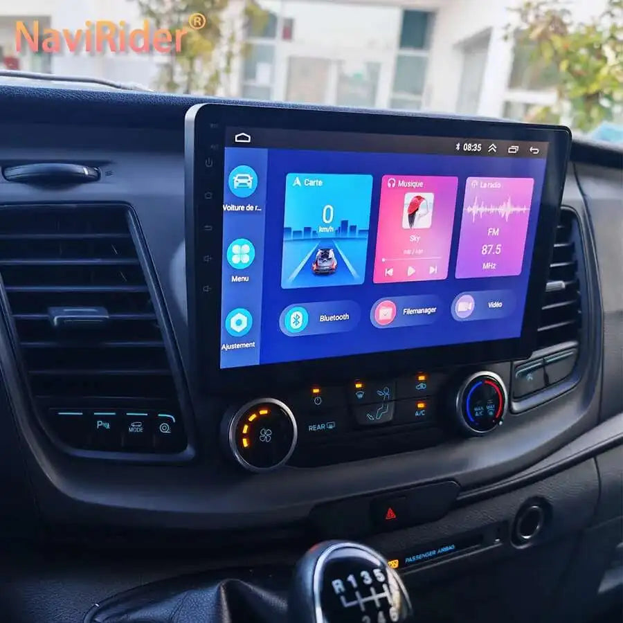 10.1 Inch Android 13 Car Multimedia Video Player For Ford Transit Custom Van 2020 GPS Radi