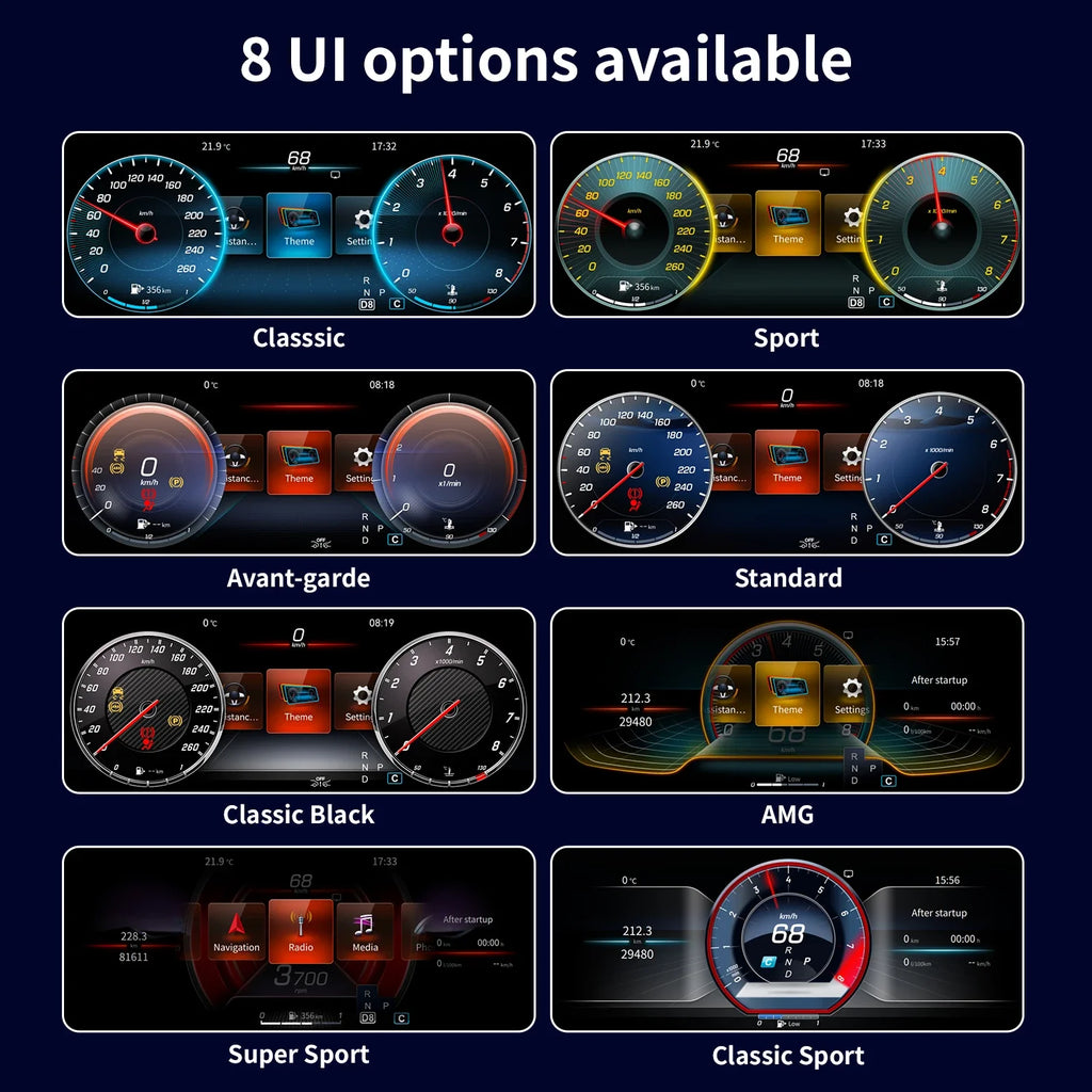 LED Interior Light Kit for Mercedes W253 W205 GLC 2015-2019 - Canbus Error-Free Interior Bulbs | AUTOKITSHOP