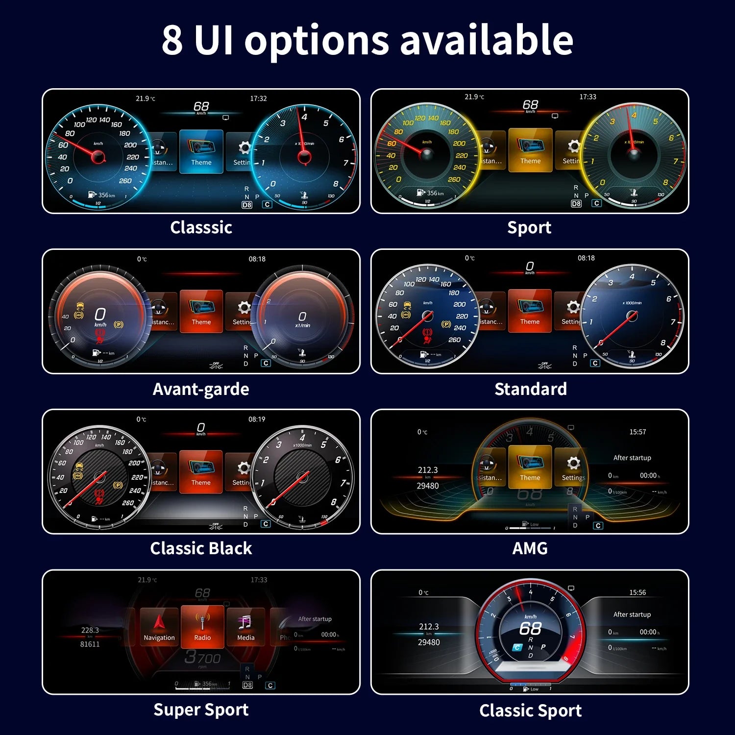 LED Interior Light Kit for Mercedes W253 W205 GLC 2015-2019 - Canbus Error-Free Interior Bulbs | AUTOKITSHOP