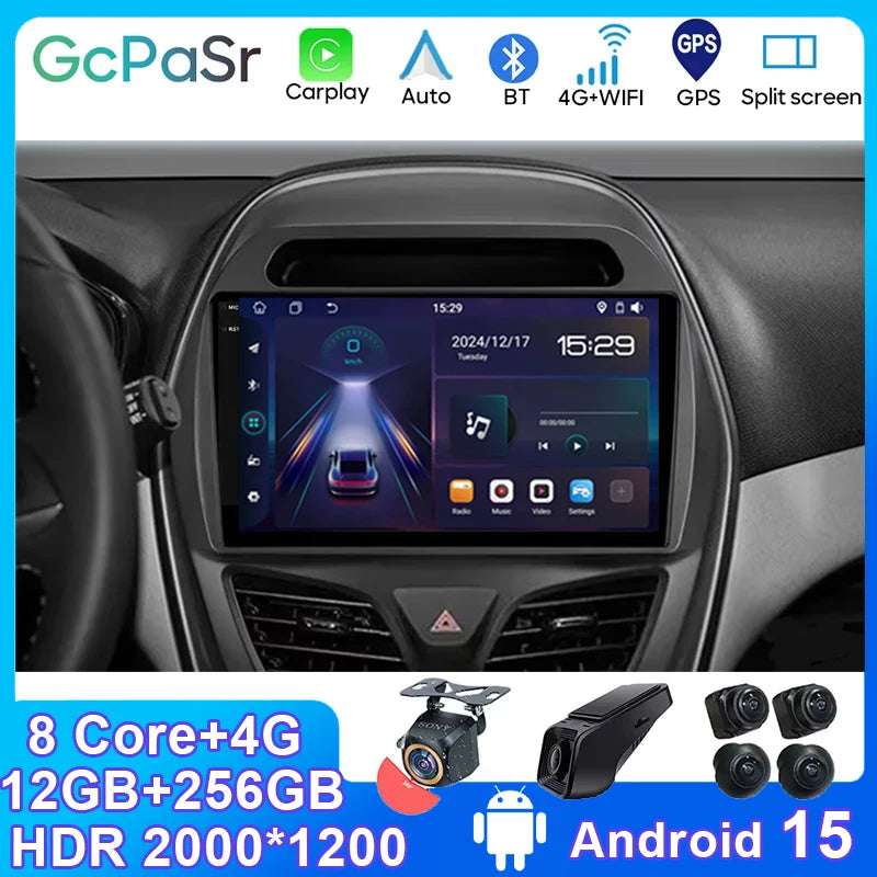 Android 15 Car Player For Chevrolet Spark Beat 2015-2018 Multimedia Stereo Car GPS Navigat
