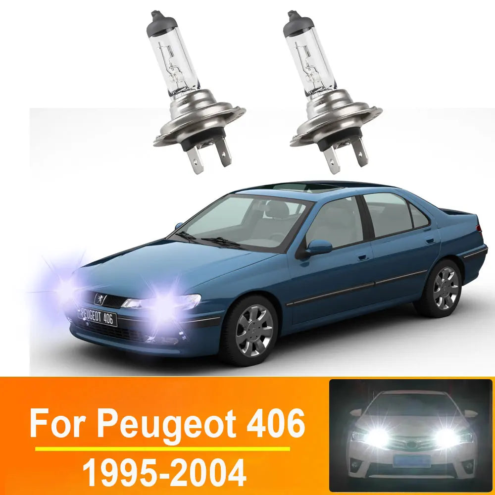 2-Piece LED Interior Light Kit for Peugeot 406 - Canbus Error-Free Bulbs | AUTOKITSHOP