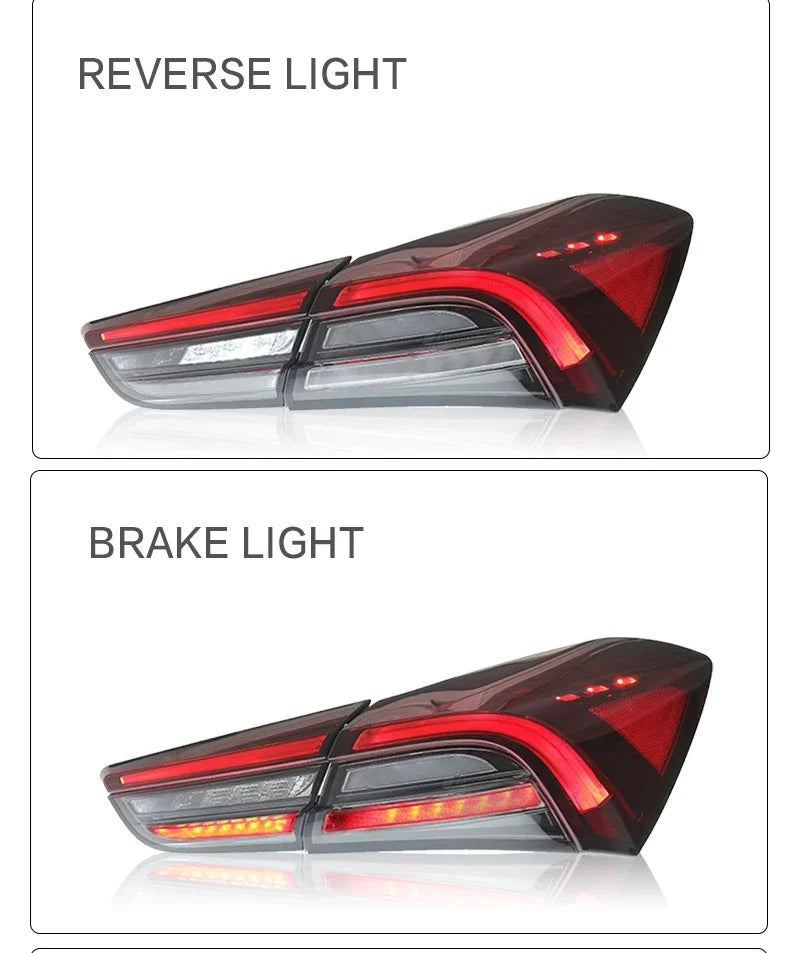 Car Styling For Maserati Ghibli Taillight 2014-2022 Upgrade Rear Tail Lights Assembly DRL