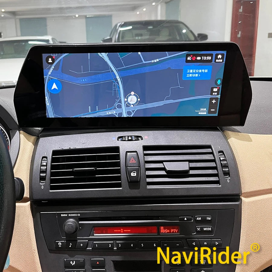 Android Screen Wireless Carplay Stereo For BMW X3 E83 2006-2010 Carplay Car Radio Multimed