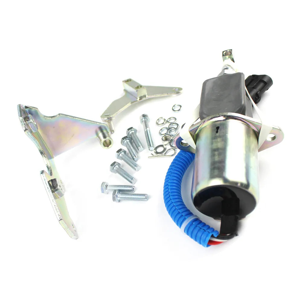 1Set 24V Diesel Fuel Shut Off Solenoid SA-4026-24 For Cummins 5.9L 8.3L Excavator Parts