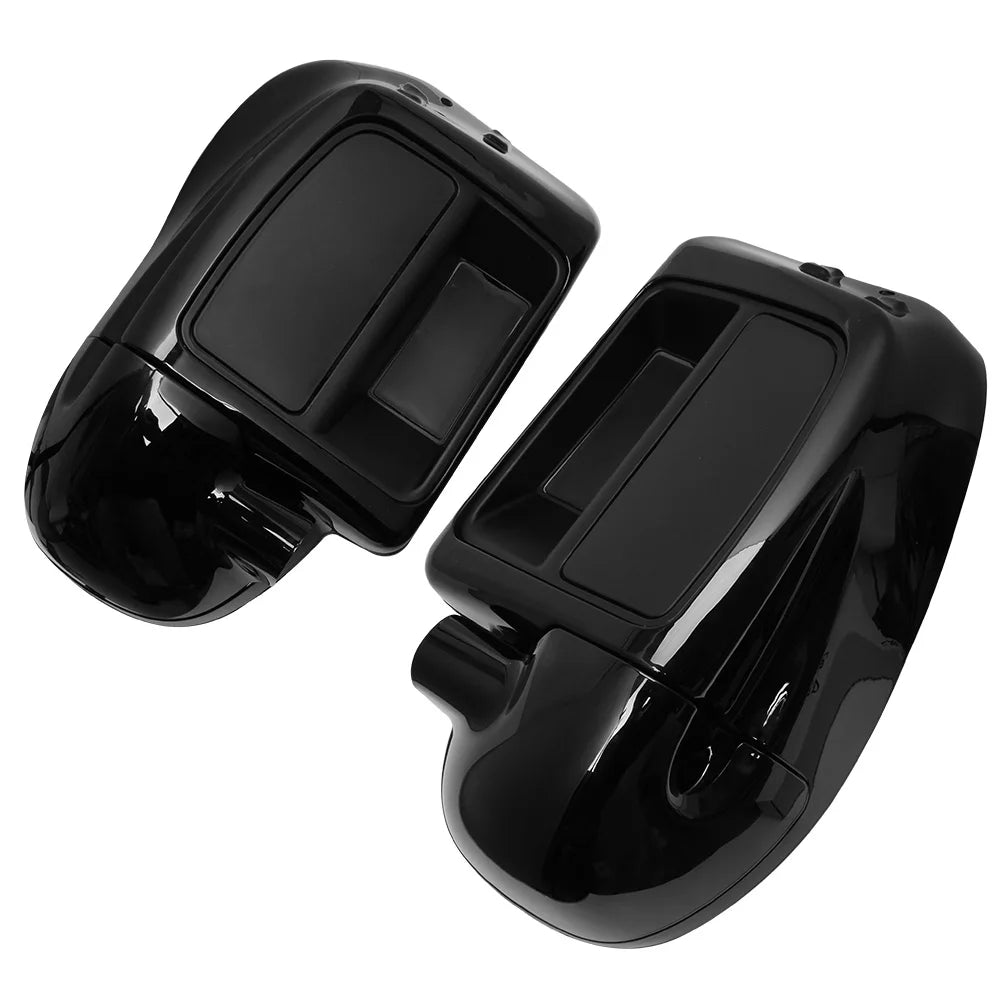 For Harley Touring Street Glide Ultra Road King 2014-2023 2022 2021 Motorcycle Gloss Black Lower - Automotive LED Light