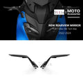 For YAMAHA T-MAX560 T-Max 560 Tech Max Motorcycle Mirror Modified Wind Wing Adjustable Rotating  - Automotive LED Light