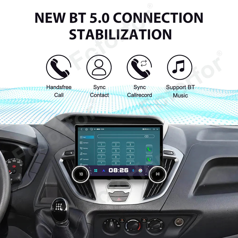 Wireless CarPlay For Ford Transit Custom 2012-2017 Ultra Large HD Touch Screen 11.5 Inch A