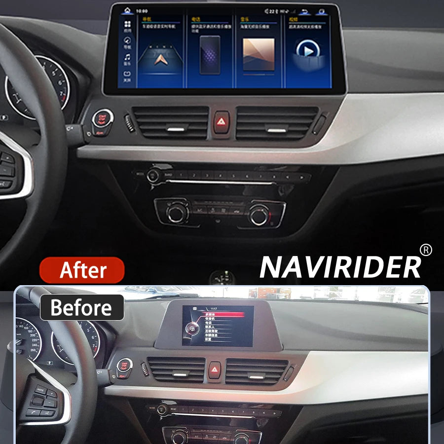WIFI DSP CarPlay Car Radio For BMW 1 Series F20 F21 F52 2017-2018 Android 14 2400*900 QLED