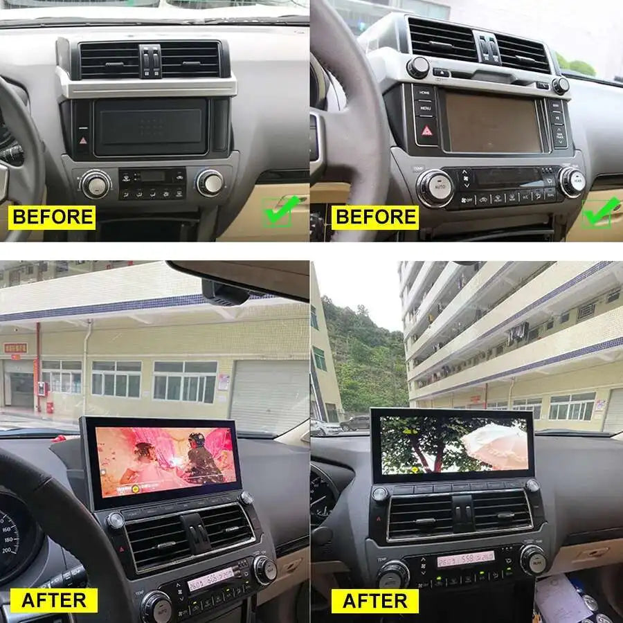 Multimedia Video Player Android 14 Radio For Toyota Prado Land Cruiser 150 LC150 2014-2017