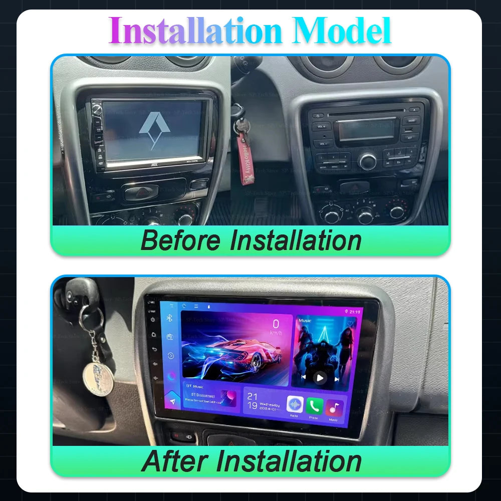Android 16 For Renault Duster 1 2010 2011 2012 2013 2014 2015 Carplay Car Radio Multimedia | AUTOKITSHOP