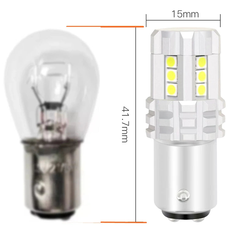 12V 18W 21SMD LED CANBUS Bulb T20 7440 7443 1156 1157 3156 3157 Car LED Turn Signal Backup