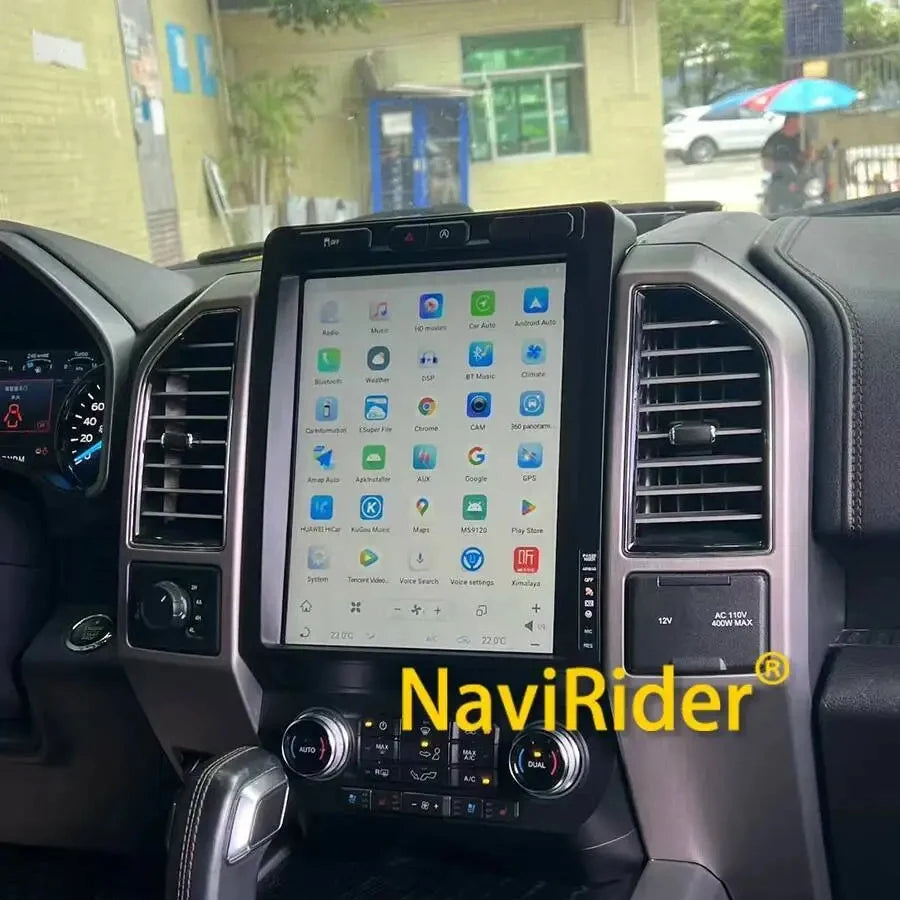 Car Radio Multimedia Video Player GPS Navigation 12.1" Android Auto Wireless Carplay For F | AUTOKITSHOP