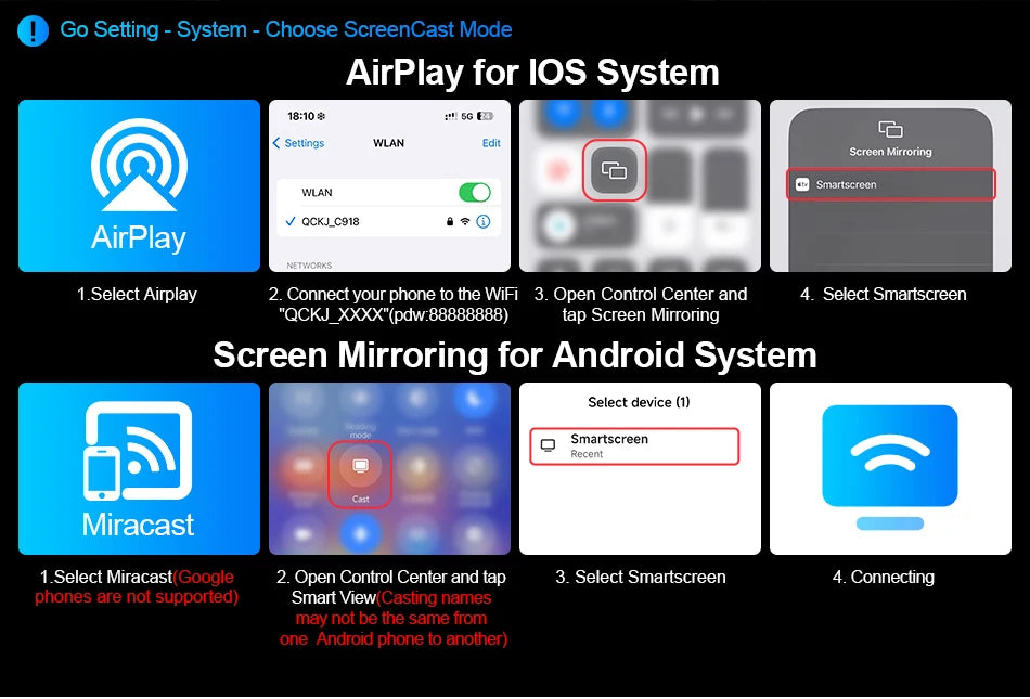 11.26 inch Car DVR 4K Dash Cam Dual Lens Wireless Carplay & Android Auto Video Recorder Monitor GPS Navigation 5G Wifi FM AUX