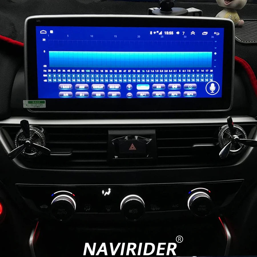 10.25inch Android 15 qled Screen For Honda Accord 10 2020 GPS Navigation Car Multimedia Vi
