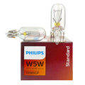 Philips Truck 24V T10 W5W Standard Turn Signal Bulbs Interior Lamp Original Position Stop