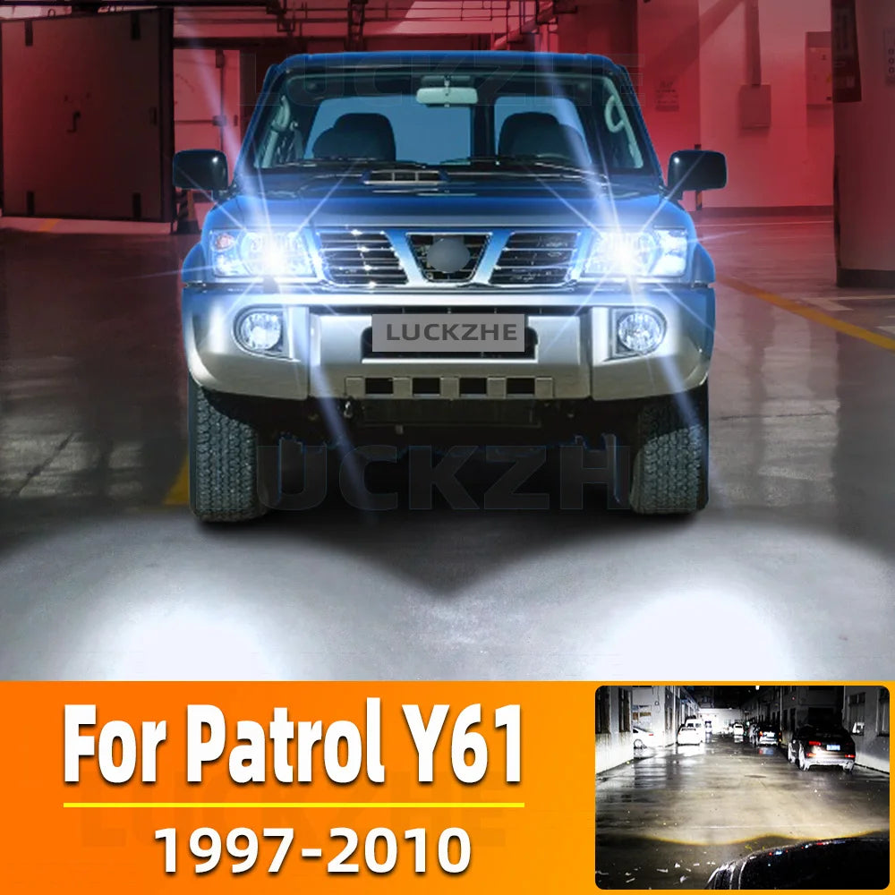 LED Interior Light Kit for Nissan Patrol Y61 - Canbus Error-Free Bulbs | AUTOKITSHOP