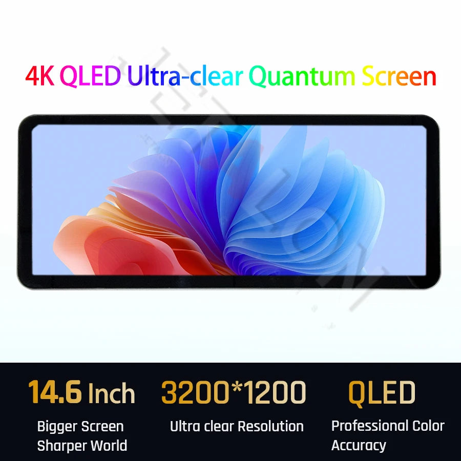 14.6' Car Radio 4K QLED Android for Mercedes Benz ML GL GLE GLS W166 X166 2012-2019 Multim | AUTOKITSHOP