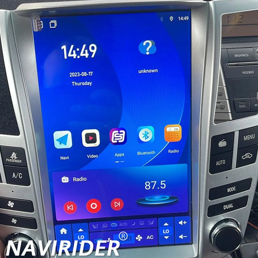 Android 14 12.1'' Radio For Lexus RX RX300 RX330 RX350 2005 Car GPS Navigation Stereo For  | AUTOKITSHOP