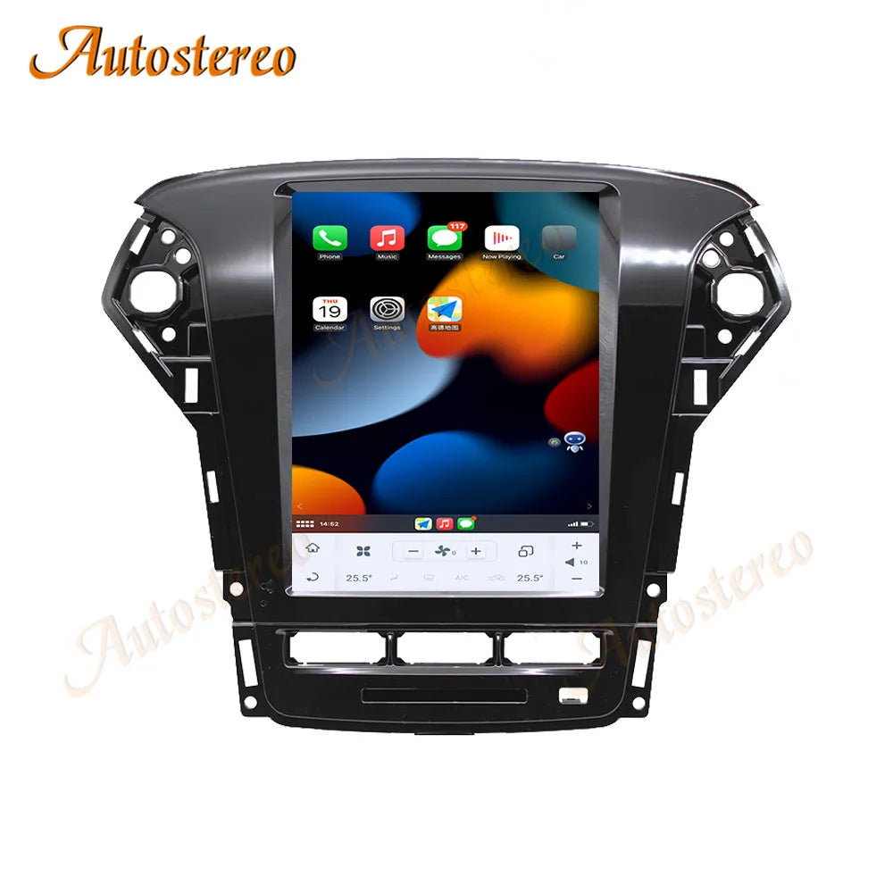 Carplay Android13 Car GPS Navigation For Ford Mondeo Fusion MK4 2010-2013 Tesla Style Auto