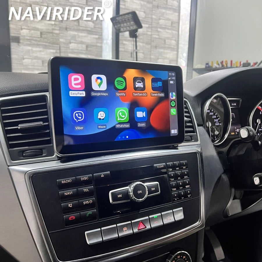 RHD For Benz ML W166 GL X166 2013-2015 Android 15 Car Multimedia Video Player GPS Stereo C | AUTOKITSHOP