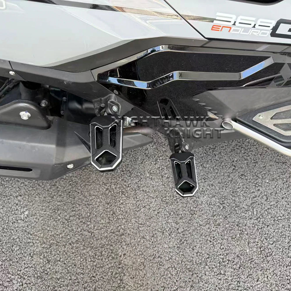 Motorcycle 368G Modified CNC Aluminum Enlarged Foot Pedal Increased ﻿Anti-slip F for 2024-2026 - Automotive LED Light