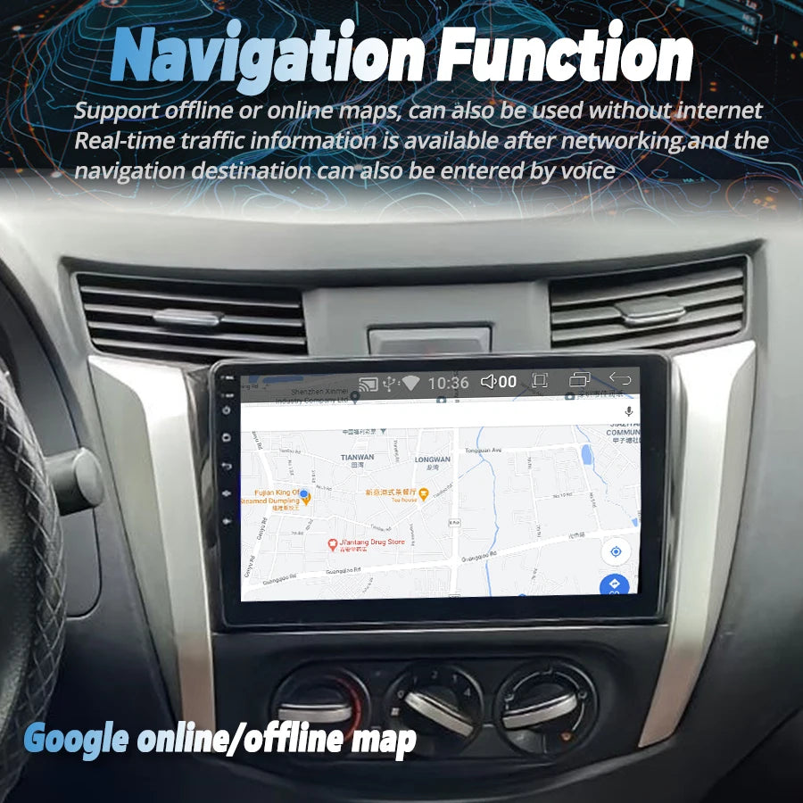 Radio Car Multimedia Video Player For Nissan NAVARA Frontier NP300 2011 - 2019 Android Car