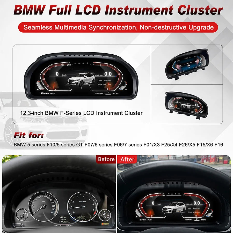 LED Interior Light Kit for BMW F12 F02 F10 - Canbus Error-Free Interior Bulbs | AUTOKITSHOP