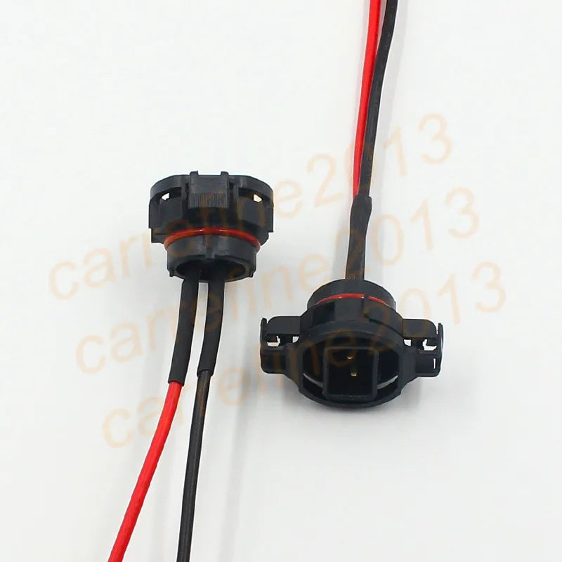 Rockeybright h16 5202 Fog Lights Holder Plug Car H16 5202 2504 PSX24W Bulbs Connector adap