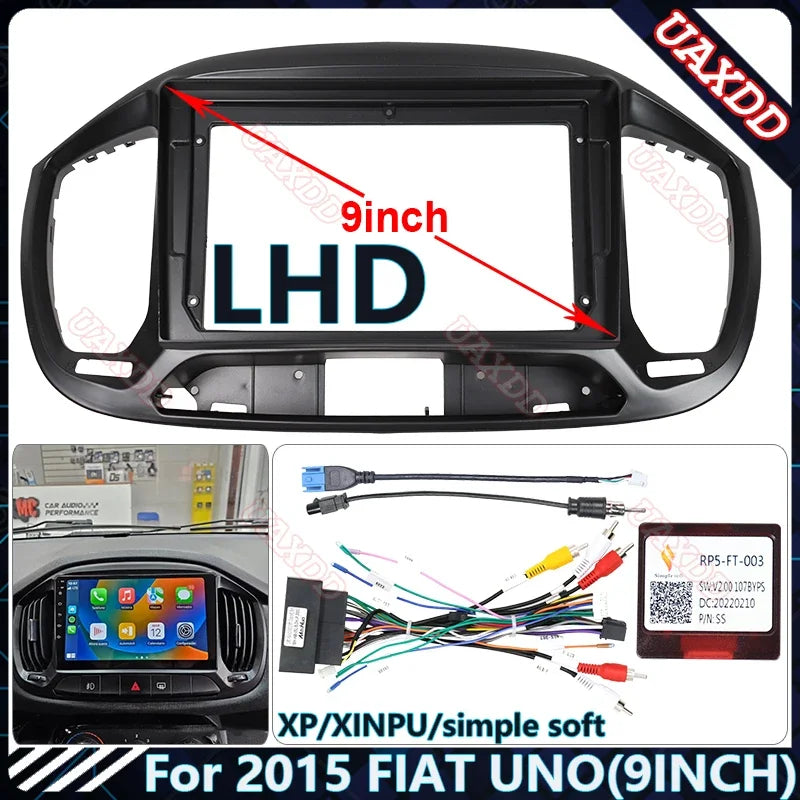 Car CD MP5 Radio Android Stereo Harness Screens Accessories Navigation Dashboard Cables Fr