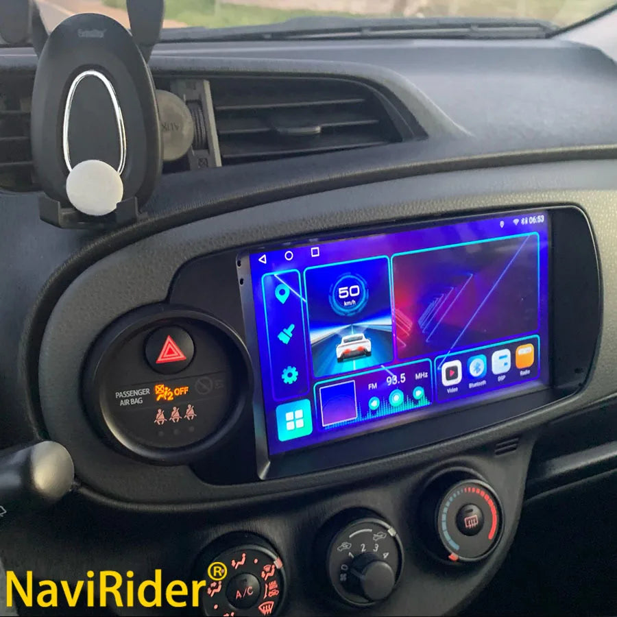 Android 15 Control Screen For Toyota Yaris 2012-2017 Car Radio Multimedia Video Player Ste