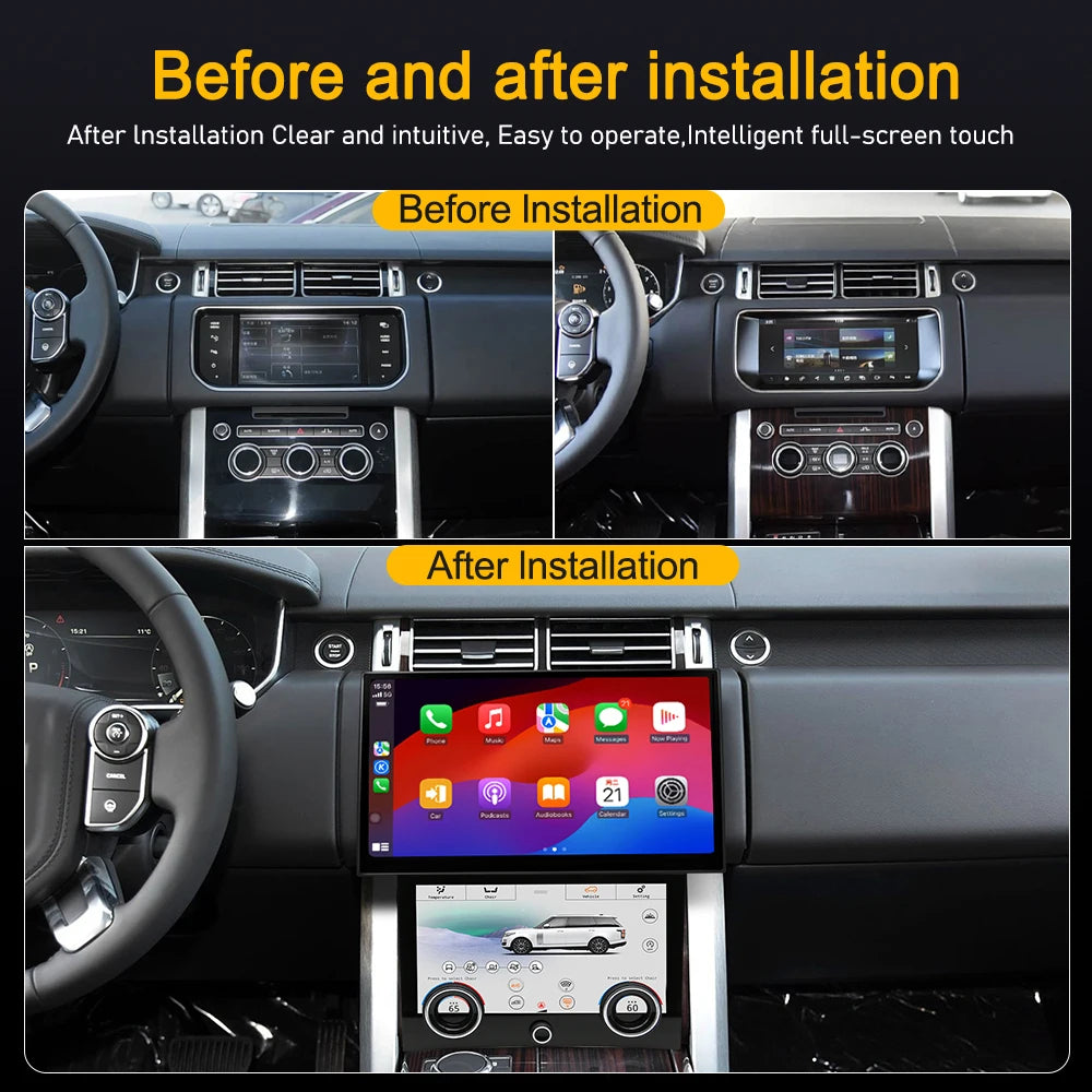 11.4inch Dual System Car Radio For Range Rover Vogue L405 2012-2019 Android Curved Screen  | AUTOKITSHOP