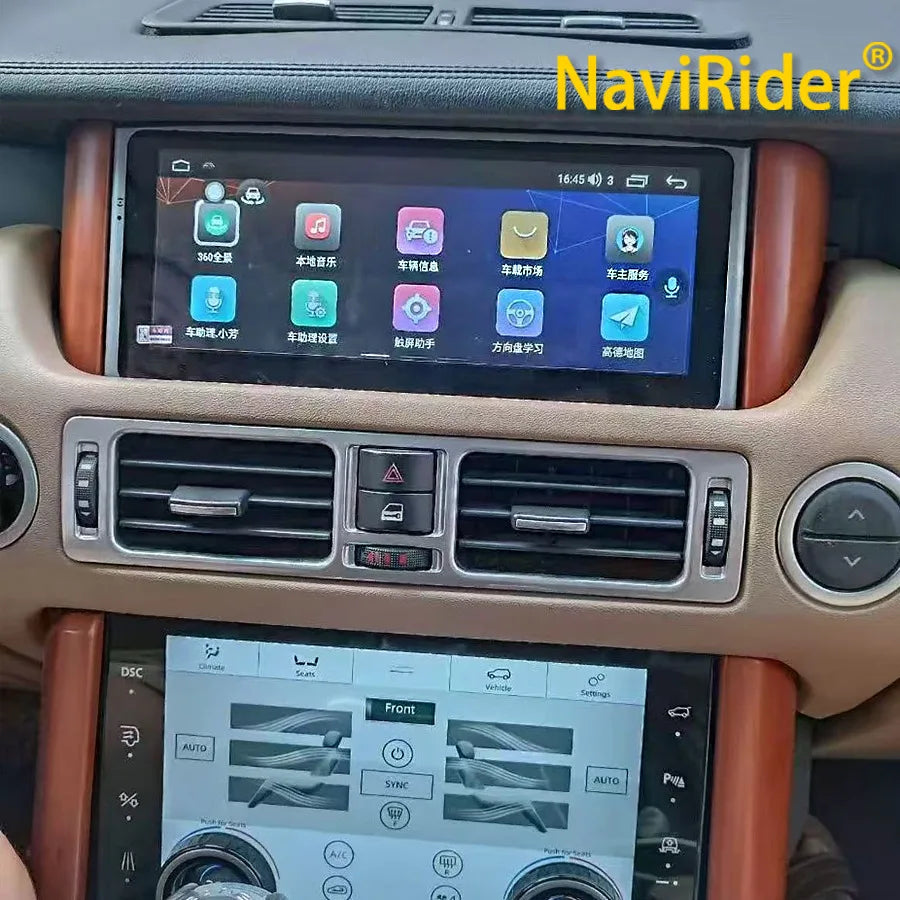 For Land Range Rover V8 L322 2002-2012 10.25" Android 15 Carplay Car Radio Qled Screen Mul | AUTOKITSHOP