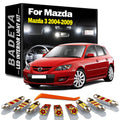 8-Piece LED Interior Light Kit for Mazda - Canbus Error-Free Interior Bulbs