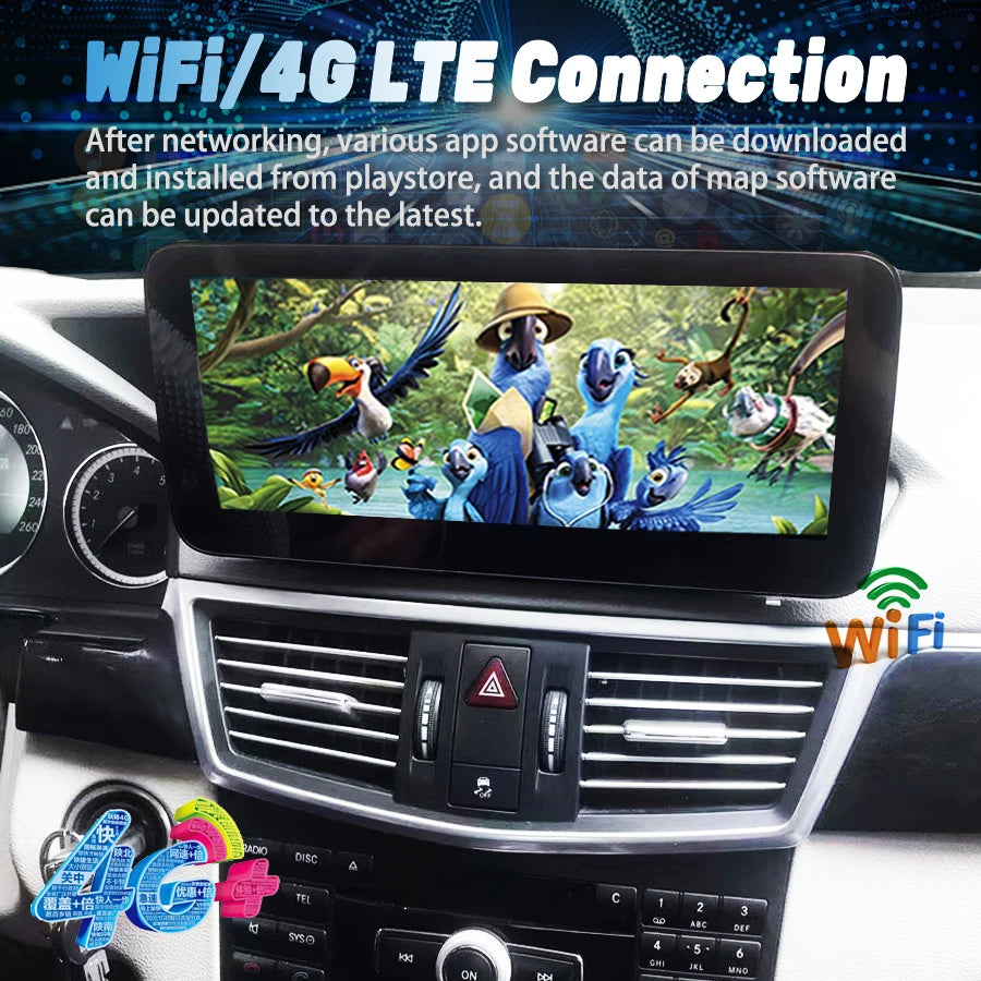 10.25INCH Navi Car radio For Mercedes Benz E Class W212 E200 E230 E260 E300 S212 W207 2010
