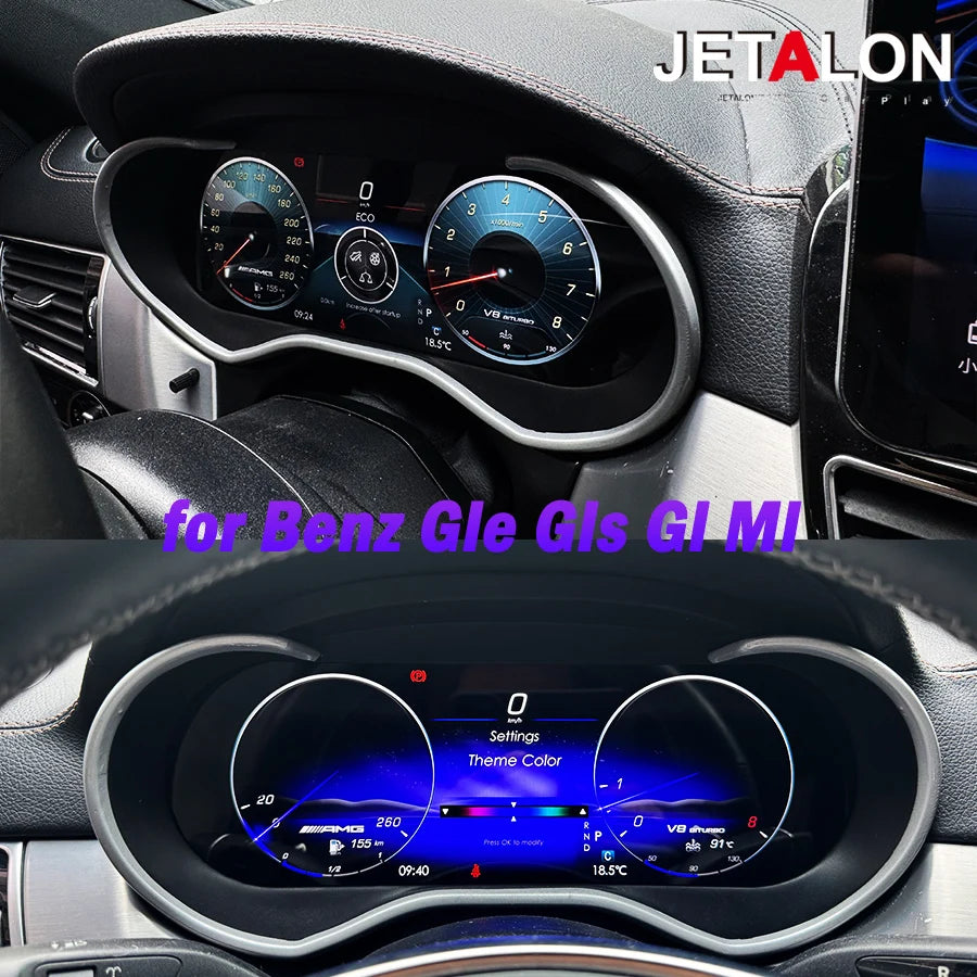 LED Interior Light Kit for Mercedes W166 X166 GLE 2012-2019 - Canbus Error-Free Interior Bulbs