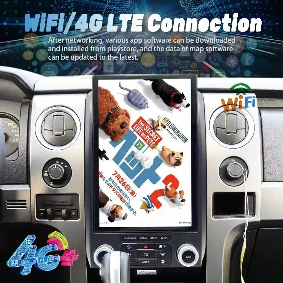 S 14inch Android15 Wireless Carplay For Ford F150 Raptor 2009-2014 Car Radio Stereo Multim | AUTOKITSHOP