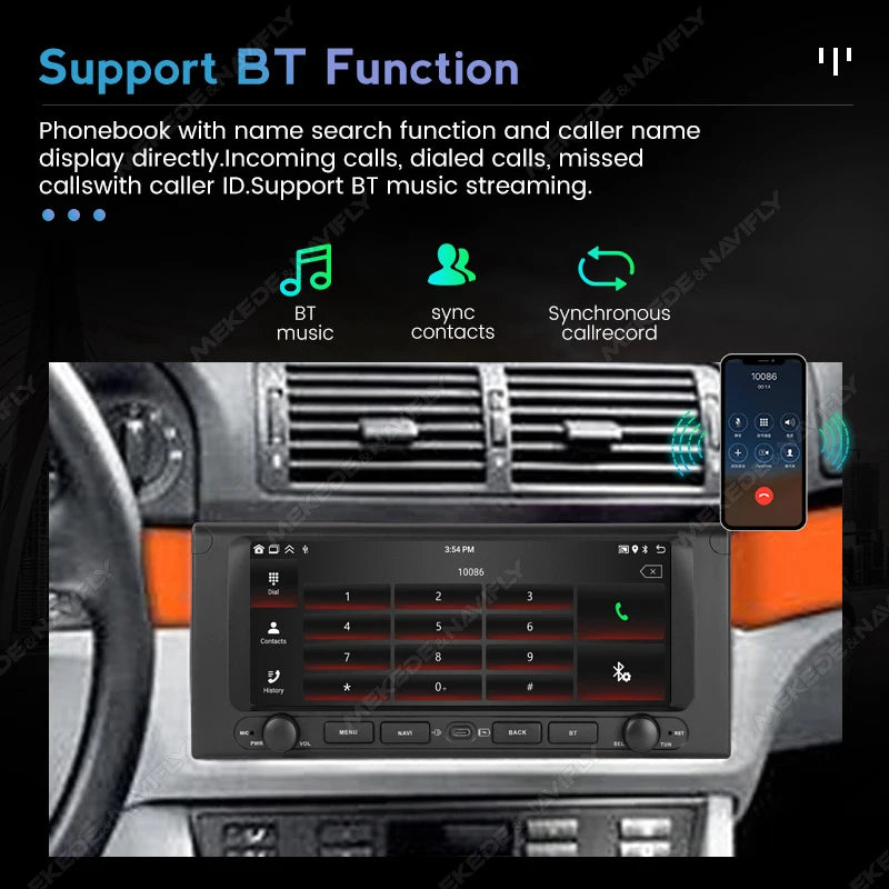 10.26inch Car Radio for BMW 5 Series E39 X5 E53 M5 Carplay Android Auto Stereo Head Unit G | AUTOKITSHOP