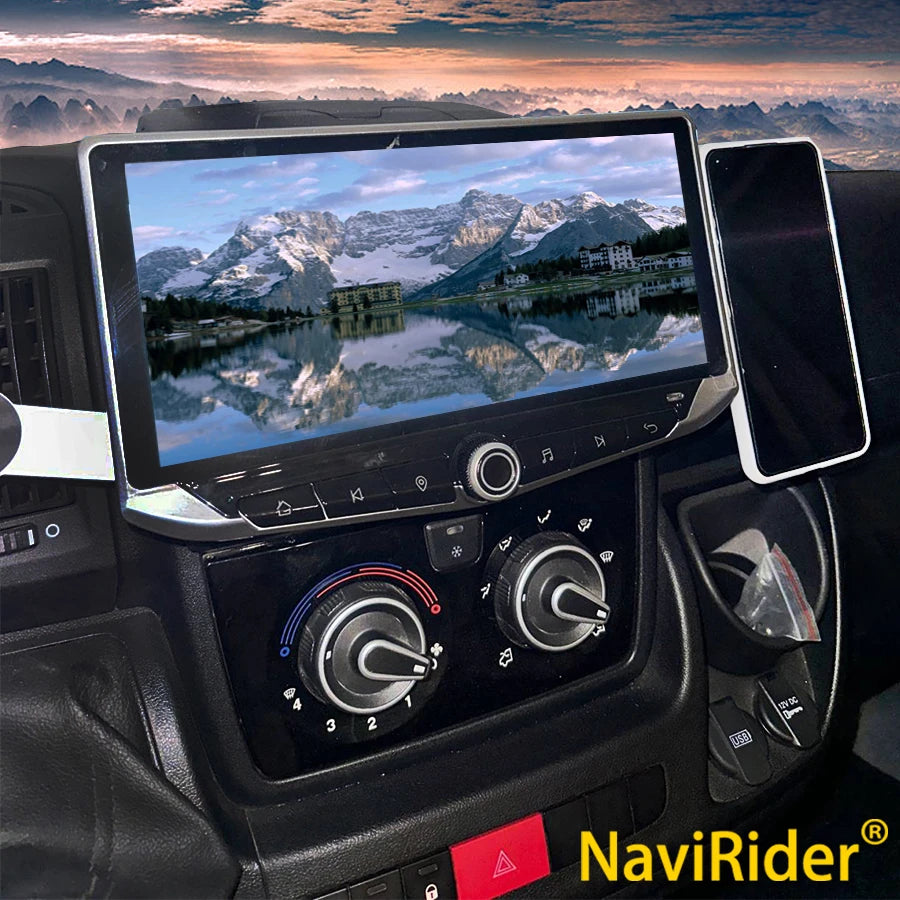 10.88 inch Android Qled Screen Car Radio Multimidia Autoradio For FIAT DUCATO 2016 2017 20