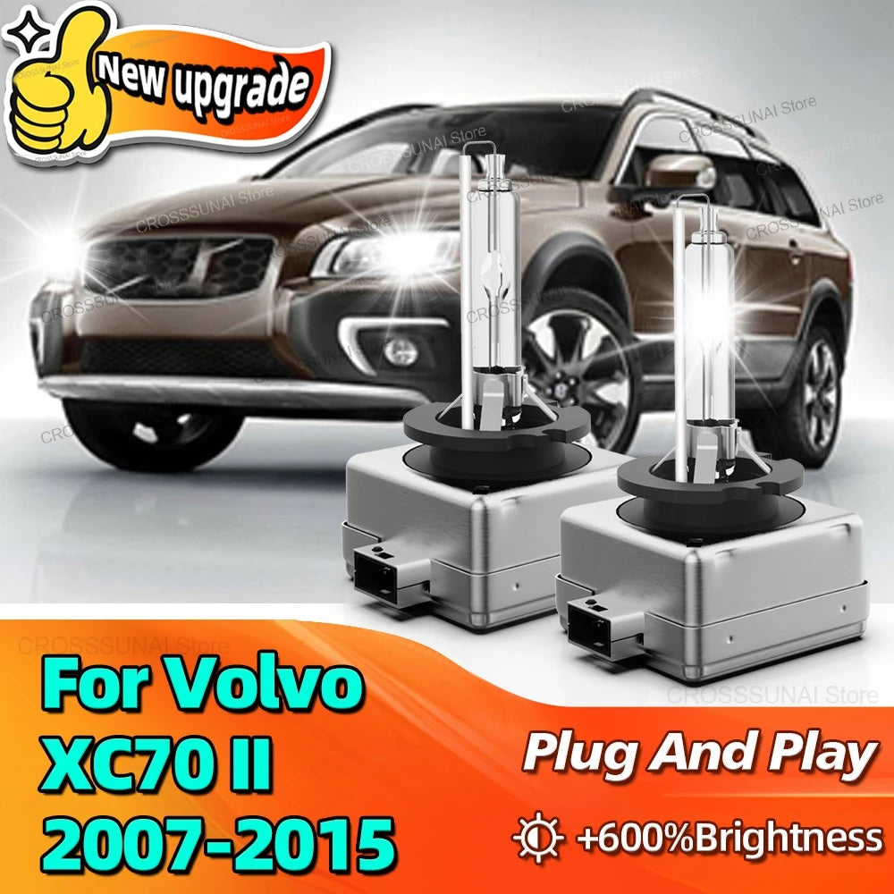 Xenon HID Bulb 35W D1S Car Headlight Auto Lamp Replacement Headlamp For Volvo XC70 II 2007