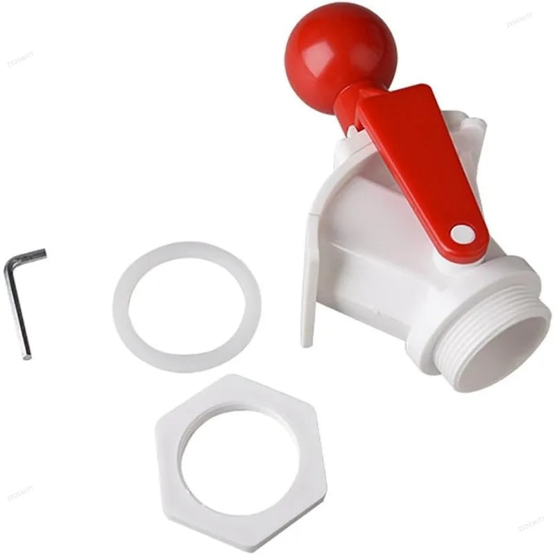 Plastic Honey Gate Tap Honey Extractor Accessory Beekeeping Honey Drain Valve With Screwdriver F - Automotive LED Light