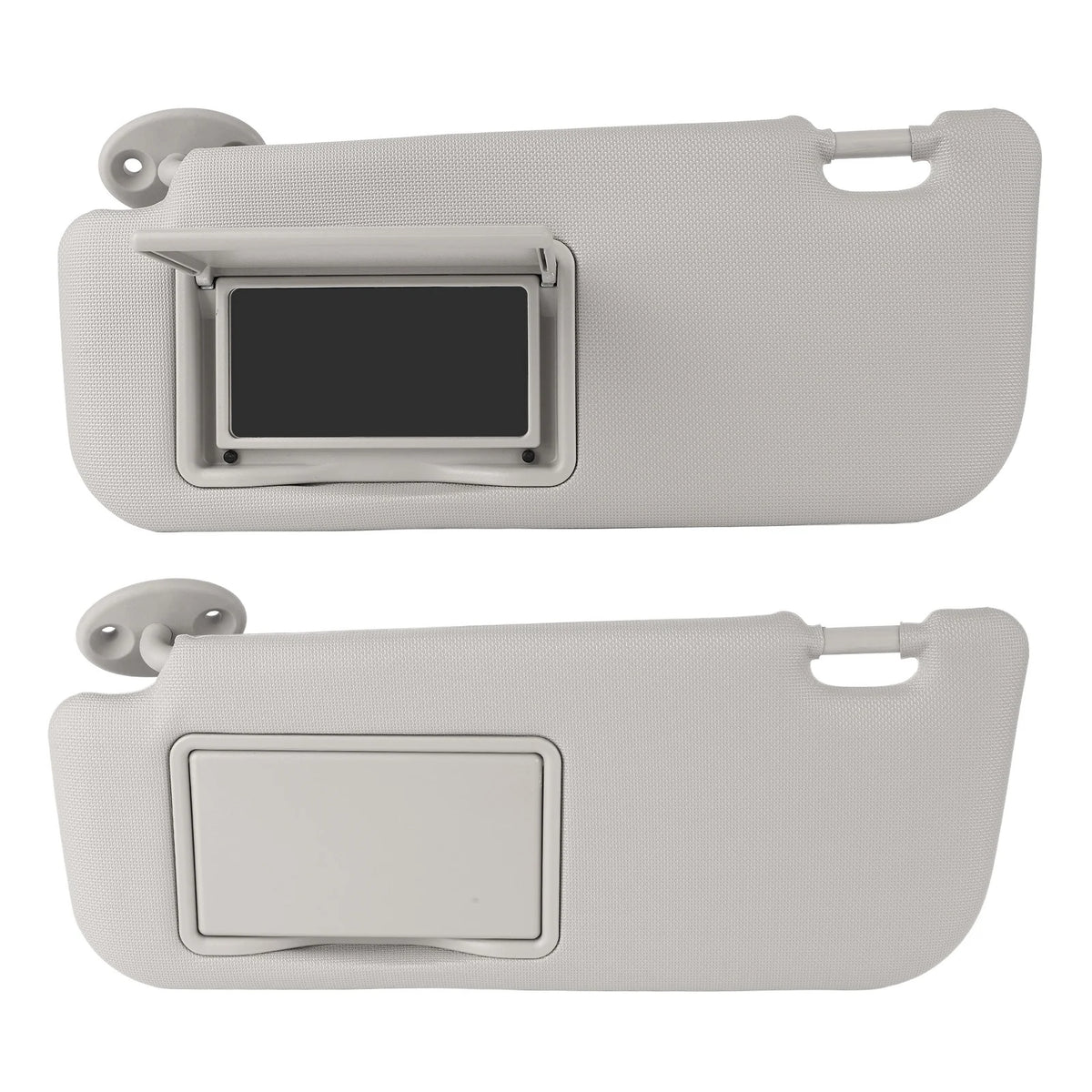 Gray Car Sun Visor Left Driver Side Gray High Hardness Sun Visor with Vanity Mirror Sun Visor - Automotive LED Light