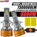 4800W 5500000LM Car LED Headlight H7 LED H4 H1 H8 H11 HB3 HB4 9005 9006 9012 HIR2 6000K Au
