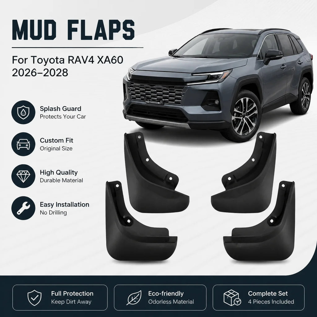 For Toyota RAV4 2026 Car Mudguards Anti-splash Mud Flap For Toyota XA60 2027 2028 Accessor | AUTOKITSHOP