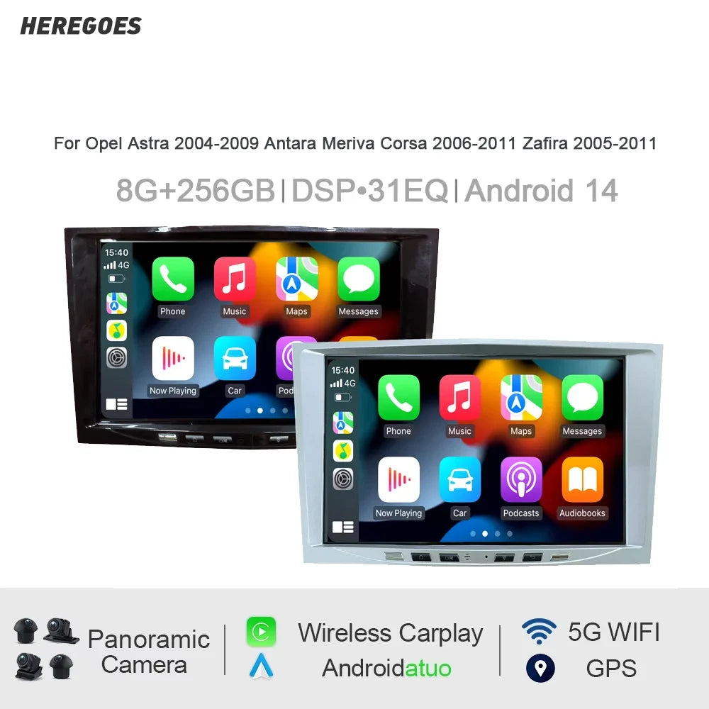 12.3" Car Radio GPS 8G+128G IPS Multimedia Player WIFI Carplay 14.0 for GMC Acadia Savava Chevrolet Avalanche Suburban 2